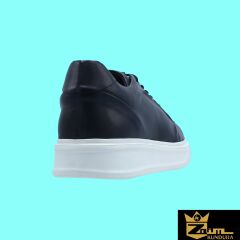 Zaim Kundura Erkek Lacivert Hakiki Deri Ayakkabı 342502633-1