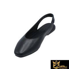 Zaim Kundura Kadın Siyah Hakiki Deri Ayakkabı 505320621-1
