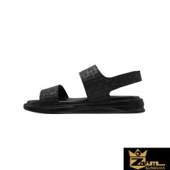 Zaim Kundura Erkek Siyah Hakiki Deri Sandalet 343501126-1