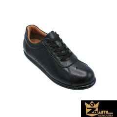 Zaim Kundura Unisex Siyah Hakiki Deri Ayakkabı 348138201-1