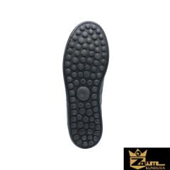 Zaim Kundura Unisex Siyah Hakiki Deri Ayakkabı 348138201-1