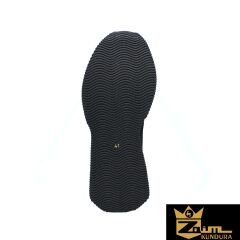 Zaim Kundura Erkek Siyah Kırmızı Hakiki Deri Ayakkabı 342522415-1