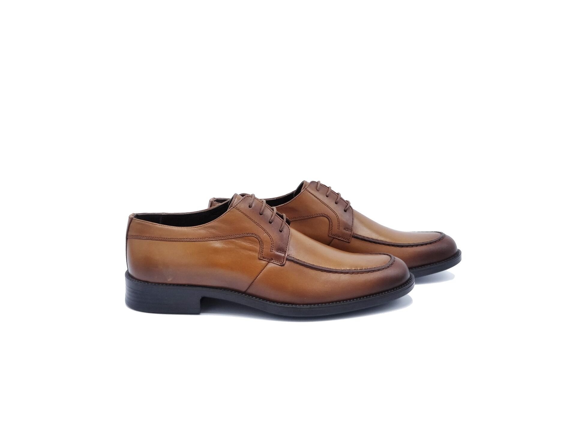 Zaim Kundura Erkek Taba Hakiki Deri Ayakkabı 347922061-1