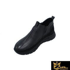 Zaim Kundura Erkek Siyah Hakiki Deri Bot 342502455-1