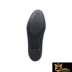 Zaim Kundura Kadın Siyah Hakiki Deri Ayakkabı 505322349-1
